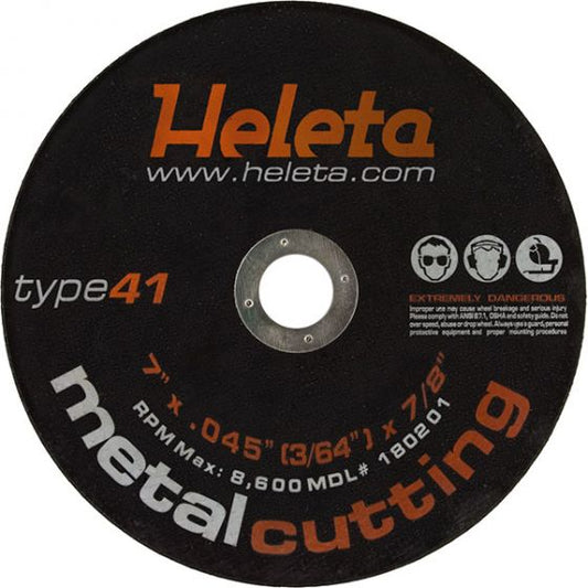 Abrasive Metal Cutting Wheel 7" x .045" x 7/8"